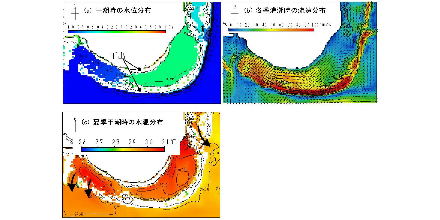 潮流計算・海浜流計算｜数値解析・シミュレーション