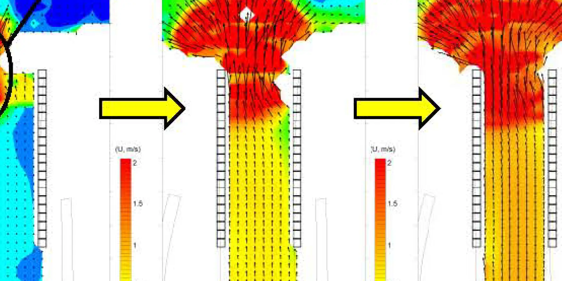 河口域の地形変化計算｜建設コンサルタント 株式会社エコー